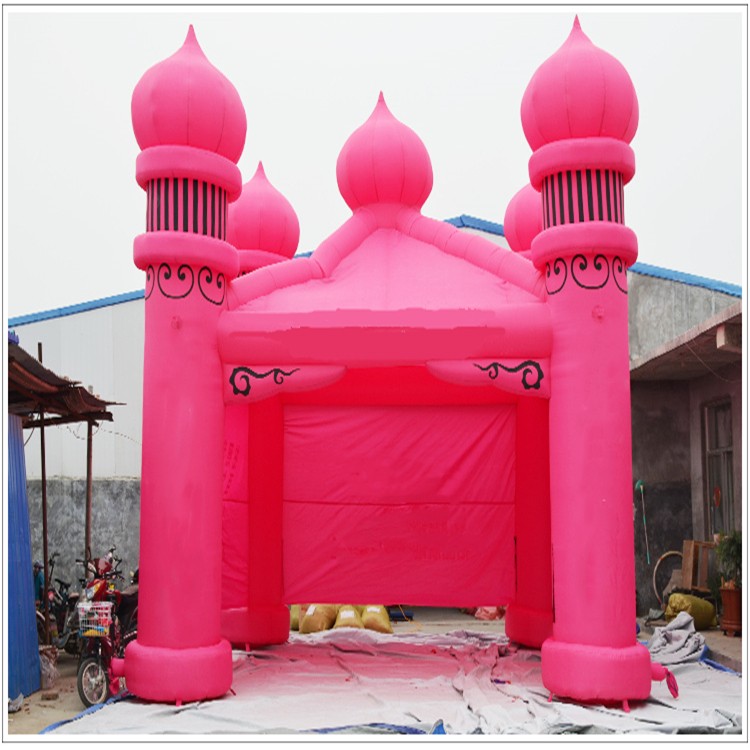 海兴粉色帐篷